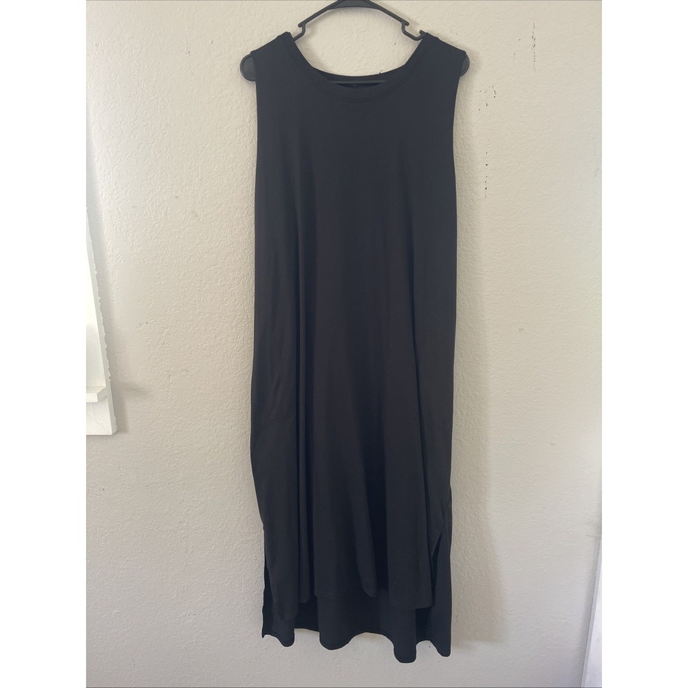 Cuddl Duds Flexwear Asymmetric Dress w/Pockets Size Large